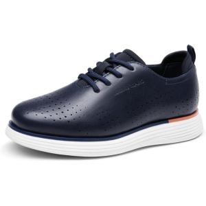 imageBruno Marc Boys MaxFlex Fashion Dress Sneakers Oxfords Classic Casual ShoesNavy