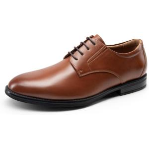 imageBruno Marc Mens Prince Dress Shoes Derby LaceUp Formal ShoesBrown