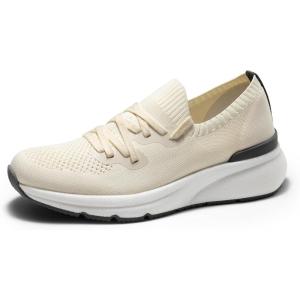 imageBruno Marc Mens Sneaker Casual Walking Shoes Cushioning Slip On Shoes Breathable Non Slip Lightweight Sneakers Comfortable Mesh Sports Shoes EZFlex BreezeStepepOffwhite