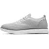 imageBruno Marc Mens KnitFlex SmartCraft Mesh Oxfords Sneakers Casual Dress LaceUp Lightweight Walking Shoes7grey