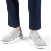 imageBruno Marc Mens KnitFlex SmartCraft Mesh Oxfords Sneakers Casual Dress LaceUp Lightweight Walking Shoes7grey