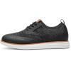 imageBruno Marc Mens KnitFlex SmartCraft Mesh Oxfords Sneakers Casual Dress LaceUp Lightweight Walking Shoes8black