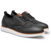 imageBruno Marc Mens KnitFlex SmartCraft Mesh Oxfords Sneakers Casual Dress LaceUp Lightweight Walking Shoes8black