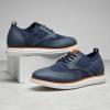 imageBruno Marc Mens KnitFlex SmartCraft Mesh Oxfords Sneakers Casual Dress LaceUp Lightweight Walking Shoes8navy