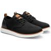 imageBruno Marc Mens KnitFlex SmartCraft Mesh Oxfords Sneakers Casual Dress LaceUp Lightweight Walking ShoesBlack