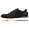 imageBruno Marc Mens KnitFlex SmartCraft Mesh Oxfords Sneakers Casual Dress LaceUp Lightweight Walking ShoesBlack