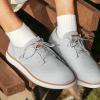 imageBruno Marc Mens KnitFlex SmartCraft Mesh Oxfords Sneakers Casual Dress LaceUp Lightweight Walking ShoesGrey