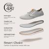 imageBruno Marc Mens KnitFlex SmartCraft Mesh Oxfords Sneakers Casual Dress LaceUp Lightweight Walking ShoesGrey
