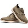 imageBruno Marc Mens KnitFlex SmartCraft Mesh Oxfords Sneakers Casual Dress LaceUp Lightweight Walking ShoesKhaki