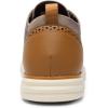 imageBruno Marc Mens KnitFlex SmartCraft Mesh Oxfords Sneakers Casual Dress LaceUp Lightweight Walking ShoesLight Brown