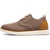 imageBruno Marc Mens KnitFlex SmartCraft Mesh Oxfords Sneakers Casual Dress LaceUp Lightweight Walking ShoesLight Brown