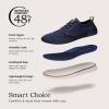 imageBruno Marc Mens KnitFlex SmartCraft Mesh Oxfords Sneakers Casual Dress LaceUp Lightweight Walking ShoesNavy