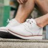 imageBruno Marc Mens KnitFlex SmartCraft Mesh Oxfords Sneakers Casual Dress LaceUp Lightweight Walking ShoesWhite