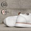 imageBruno Marc Mens KnitFlex SmartCraft Mesh Oxfords Sneakers Casual Dress LaceUp Lightweight Walking ShoesWhite