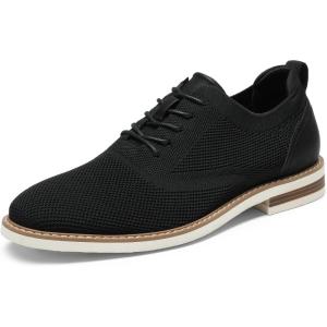 imageBruno Marc Mens Dress Oxfords Breathable Mesh ShoesBlack