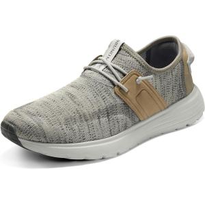 imageBruno Marc Mens Slipon Casual Shoes Loafers for Men Knit Comfortable Lightweight ShoesFloral Grey