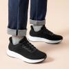 imageBruno Marc Mens Hands Free Slipon Walking Shoes Casual Breathable Comfortable Knit SneakerBlack