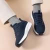 imageBruno Marc Mens Hands Free Slipon Walking Shoes Casual Breathable Comfortable Knit SneakerNavy