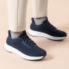 imageBruno Marc Mens Hands Free Slipon Walking Shoes Casual Breathable Comfortable Knit SneakerNavy