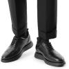 imageBruno Marc Mens MaxFlex Dress Sneakers Oxfords Casual Wingtip Brogue ShoesAll Black