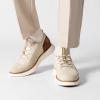 imageBruno Marc Mens MaxFlex Dress Sneakers Oxfords Casual Wingtip Brogue ShoesBeigeMesh