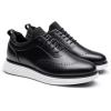 imageBruno Marc Mens MaxFlex Dress Sneakers Oxfords Casual Wingtip Brogue ShoesBlack