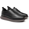 imageBruno Marc Mens MaxFlex Dress Sneakers Oxfords Casual Wingtip Brogue ShoesBlackCoffee
