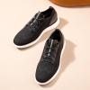imageBruno Marc Mens MaxFlex Dress Sneakers Oxfords Casual Wingtip Brogue ShoesBlackMesh