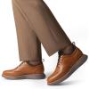 imageBruno Marc Mens MaxFlex Dress Sneakers Oxfords Casual Wingtip Brogue ShoesLight BrownCoffee