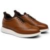 imageBruno Marc Mens MaxFlex Dress Sneakers Oxfords Casual Wingtip Brogue ShoesLight Brownpu