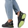 imageBruno Marc Mens MaxFlex Fashion Dress Sneakers Oxfords Classic Casual ShoesBlackNeon Green