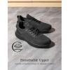 imageBruno Marc Mens Non Slip Work Shoes Walking Zapatos Trabajo Black ampamp Lightweight Food Service Chef Kitchen Restaurant Resistant SneakersBlack
