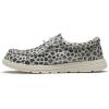 imageBruno Marc Womens Slipon Loafers Casual ShoesBlack Leopard Print