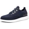 imageBruno Marc Mens MaxFlex Dress Sneakers Oxfords Casual Wingtip Brogue ShoesBlueMesh