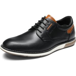 imageBruno Marc Mens Casual Dress Oxfords Shoes Business Formal Derby SneakersBlack