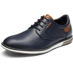 imageBruno Marc Mens Casual Dress Oxfords Shoes Business Formal Derby SneakersBlue