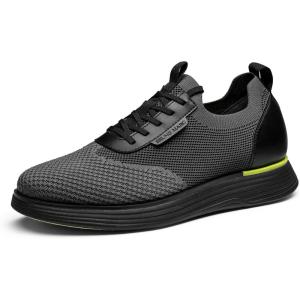 imageBruno Marc Mens MaxFlex Fashion Dress Sneakers Oxfords Classic Casual ShoesBlackNeon Green