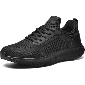 imageBruno Marc Mens Non Slip Work Shoes Walking Zapatos Trabajo Black ampamp Lightweight Food Service Chef Kitchen Restaurant Resistant SneakersBlack