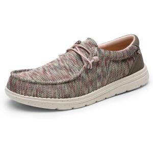 imageBruno Marc Womens Slipon Loafers Casual ShoesGrey Pink
