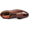 imageBruno Marc Mens Leather Lined Dress Oxfords ShoesDark Brown