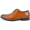 imageBruno Moda Italy Prince Mens Classic Modern Oxford Wingtip Lace Dress ShoesBrown