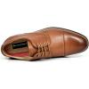 imageBruno Moda Italy Prince Mens Classic Modern Oxford Wingtip Lace Dress ShoesBrown