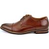 imageBruno Moda Italy Prince Mens Classic Modern Oxford Wingtip Lace Dress ShoesDark Brown
