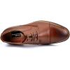 imageBruno Moda Italy Prince Mens Classic Modern Oxford Wingtip Lace Dress ShoesDark Brown