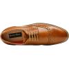 imageBruno Moda Italy Prince Mens Classic Modern Oxford Wingtip Lace Dress ShoesPrince3brown