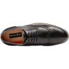 imageBruno Moda Italy Prince Mens Classic Modern Oxford Wingtip Lace Dress ShoesWingtip Black