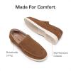 imageDREAM PAIRS Boys Dress Shoes SlipOn Loafers Casual Flat Shoes ToddlerLittle KidBig KidCamel