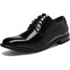 imageBruno Marc Mens Leather Lined Dress Oxfords ShoesBlack Pat