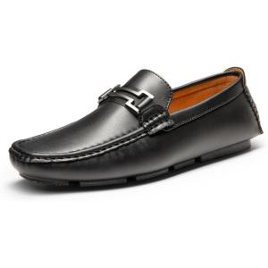 imageBruno Marc Mens Driving Penny Loafers Casual Slip on Moccasins ShoesBlack