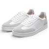 imageBruno Marc Mens Casual Fashion Sneaker LaceUp Dress ShoesWhite